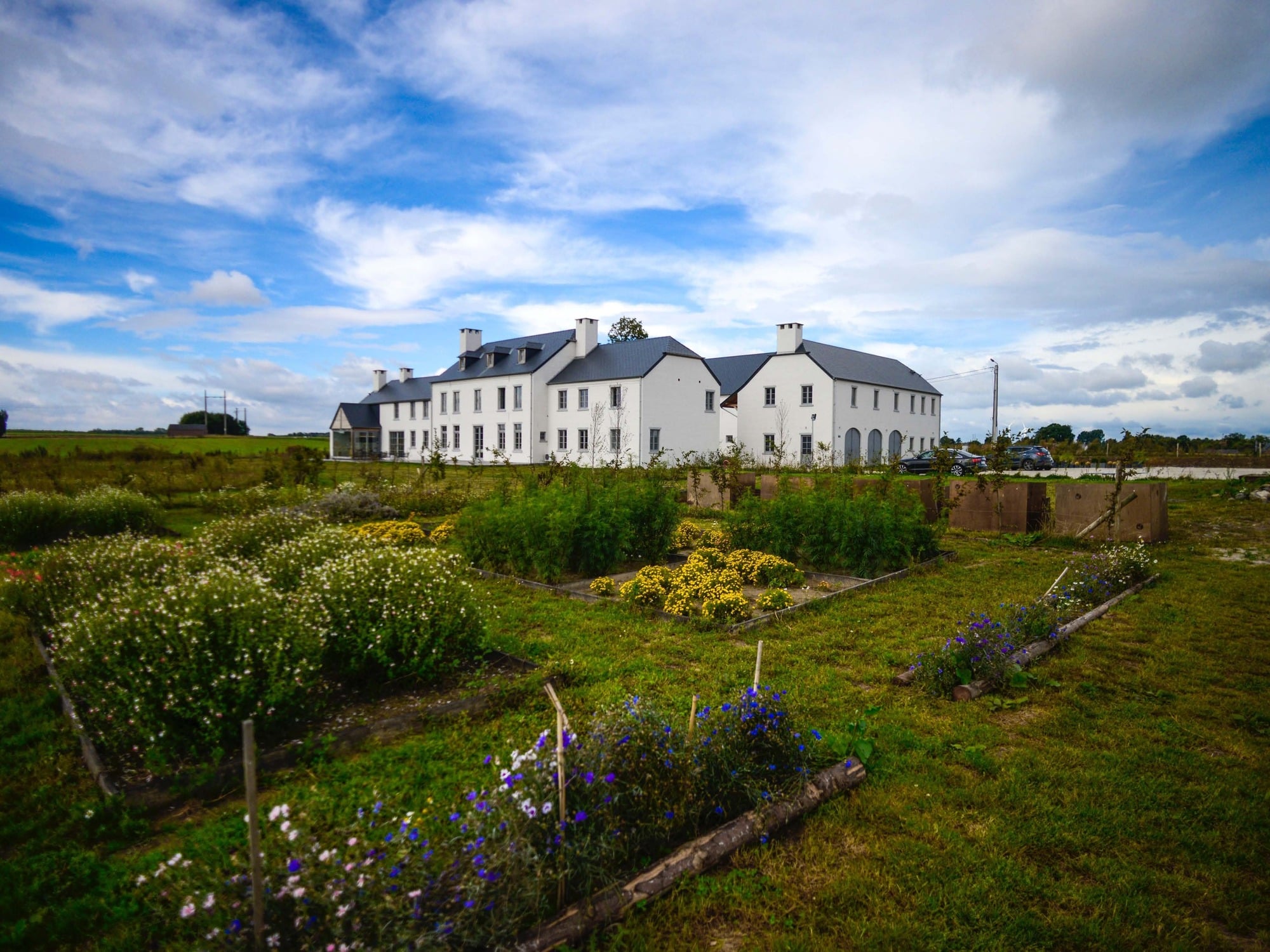 Les jardins botaniques du restaurant Air du Temps