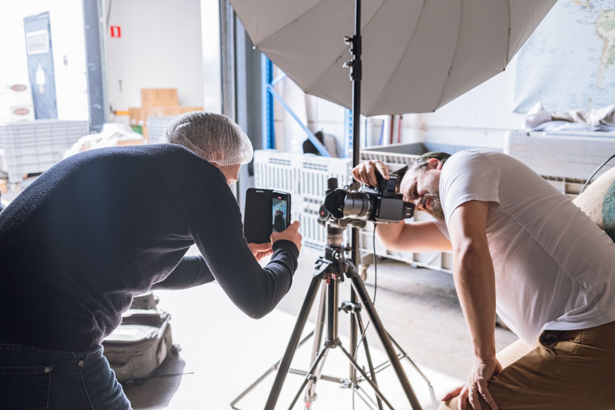 Shooting photo avec Martin Govaerts pour notre client Pierre Marcolini