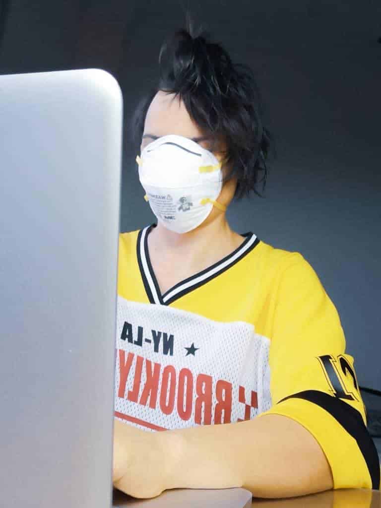 Sophie Messina en télétravail pour Curryketchup