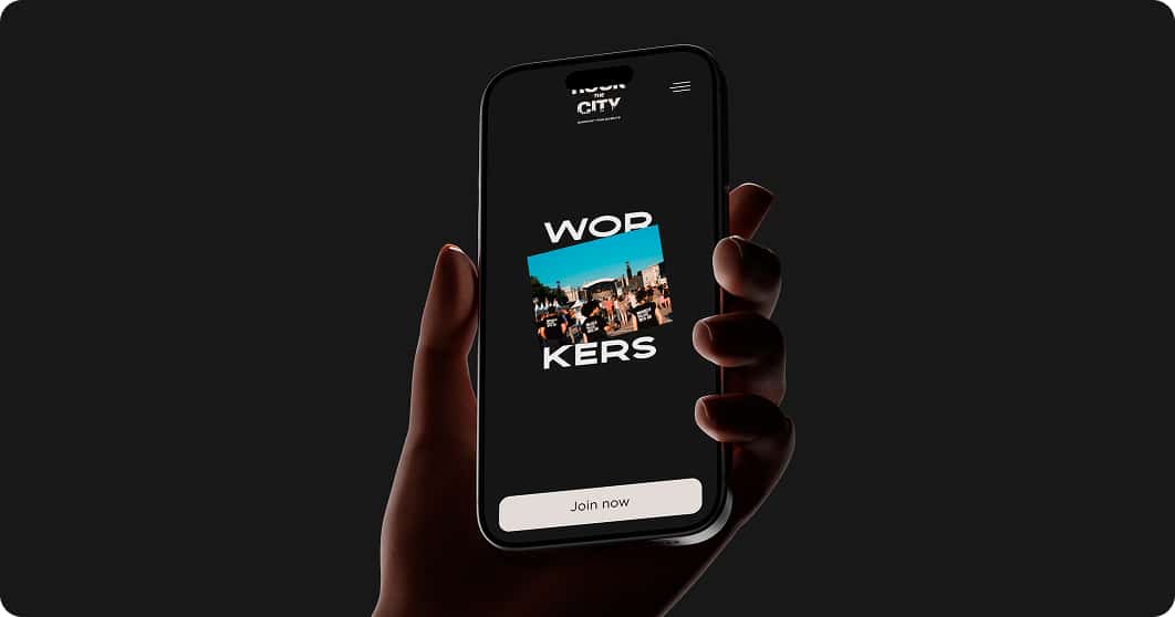 Mockup du nouveau site web Wordpress sur-mesure au format mobile responsive